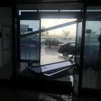 Oradea, devastată de furtună. Pagube mari, la aeroport. Vântul a bătut și cu peste 100 km/h - Foto: Facebook/Bogdan Orescovici