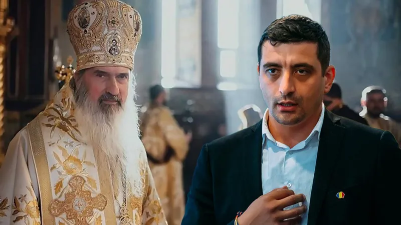 ÎPS Teodosie are o relație apropiată cu George Simion- FOTO: Colaj substantial.ro
