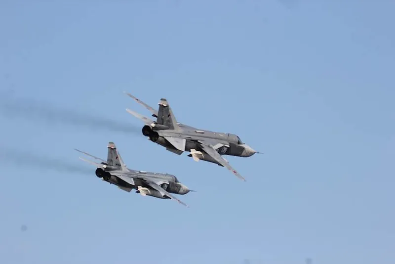 Avioane de atac Sukhoi ale Rusiei - Foto: Profimedia Images