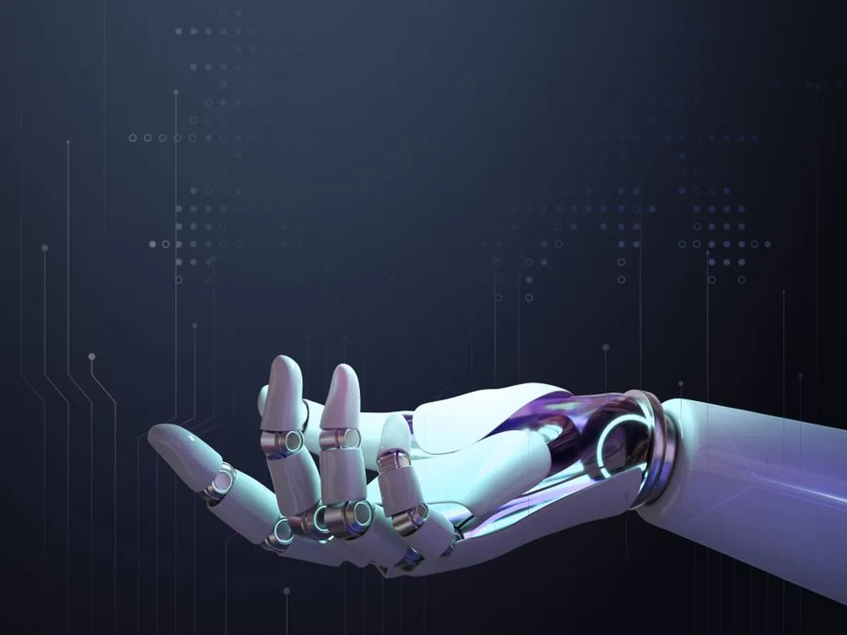 Mână de robot - Foto: Freepik/Rawpixel.com