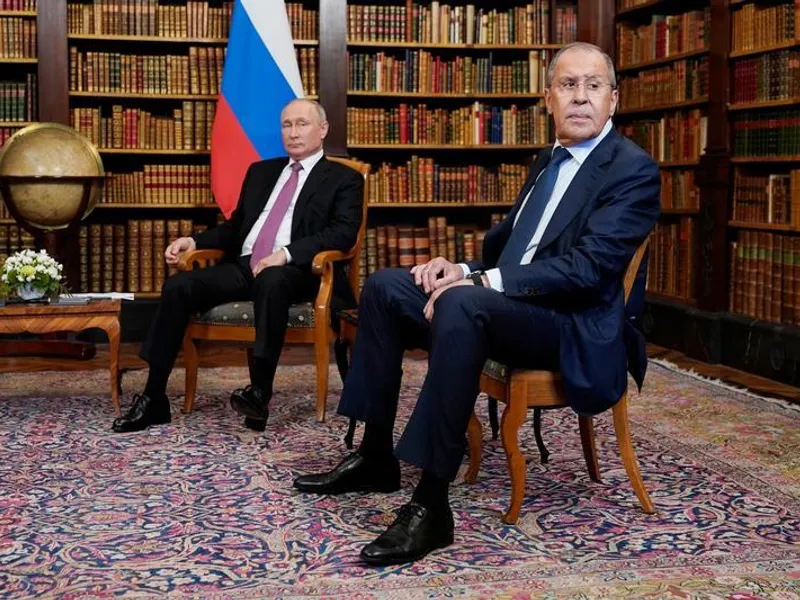 Putin și Lavrov - FOTO: Profimedia