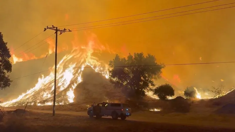 Un nou incendiu masiv a izbucnit în Los Angeles. Sunt pagube uriașe: "E iadul pe pământ aici" - Foto: X/ @AutismCapital