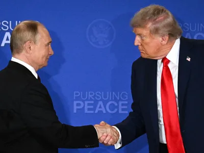 Primele reacții după întâlnirea Trump - Putin, din Cehia și Ucraina: „Clişee propagandistice” - Foto: Profimedia Images