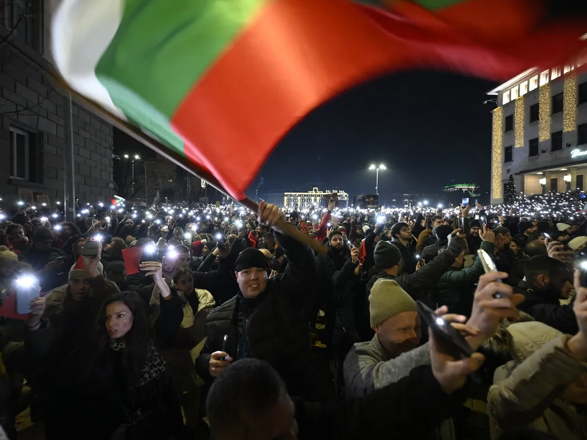 Protest de amploare la Sofia - Foto: Profimedia Images