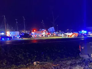 Trecerea unei tornade în statul Mississippi - Foto: Profimediaimages