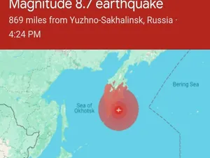Foto: Cutremurul a lovvit peninsula Kamchatka