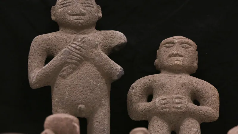Costa Rica a recuperat 1.305 de piese de artă precolumbiană de la Brooklyn Museum. / Foto: agerpres.ro