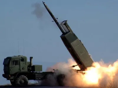 Lansarea unei rachete în timpul unei misiuni HIMARS/FOTO: Wikipedia