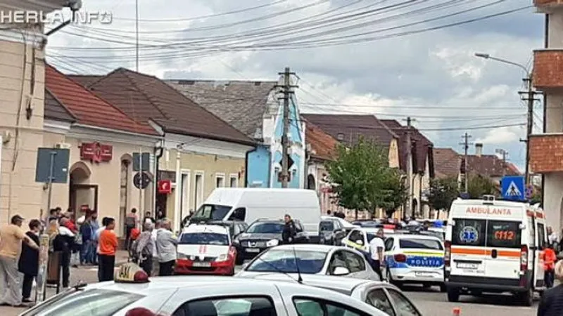 Centrul orașului Gherla - Foto: StirideCluj