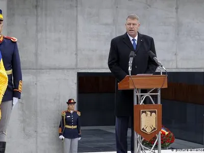 Președintele Klaus Iohannis la Memorialul Holocaustului din București