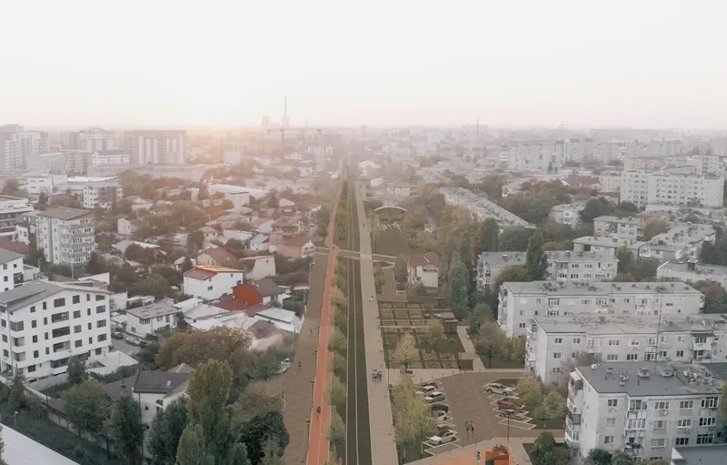 Au început lucrările la Parcul Liniei, cel mai mare parc amenajat în București după 1989. / Foto: Proiectul Liniei, Facebook