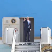 Avionul lui Joe Biden a aterizat în Polonia, la 100 de km de granița ucraneană/FOTO: npr.org/