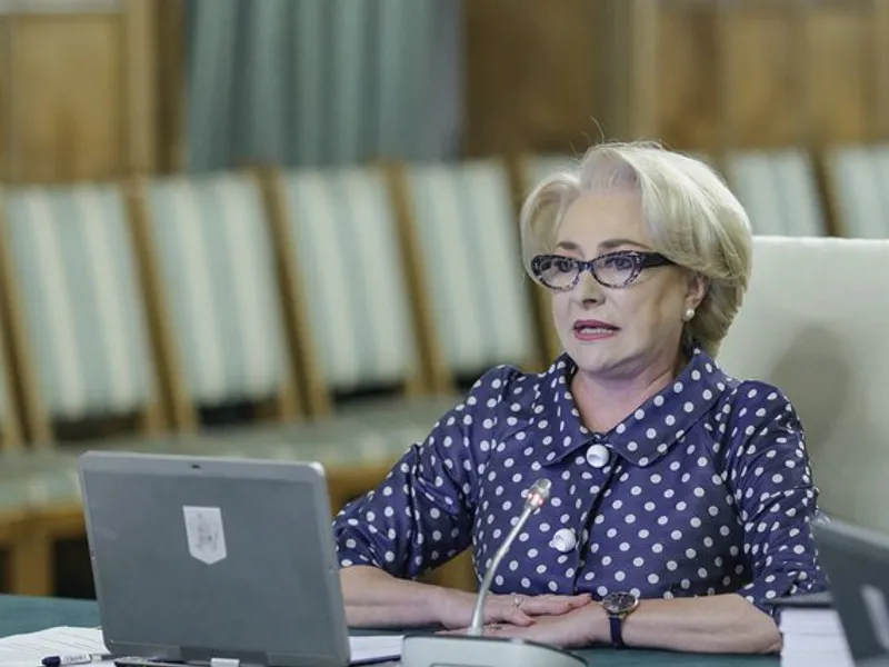 Viorica Dăncilă evaluează miniștri. Foto: Inquam Photos