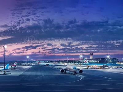 Aeroportul din Viena Foto: Facebook