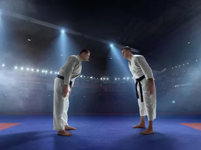 Meci de judo - Foto: Freepik (imagine cu rol ilustrativ)