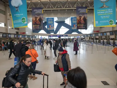 Zona de îmbarcare de la Aeroportul Otopeni - Foto: Profimedia images - imagine cu rol ilustrativ