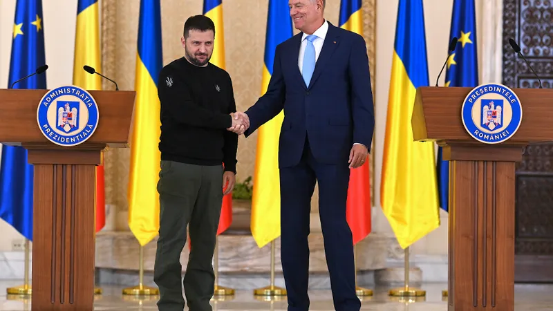 Iohannis a discutat cu Zelenski. România are o armă vitală pentru rezistența Ucrainei - INQUAM Photos / Eduard Vînătoru