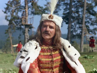 Gheorghe Cozorici, în rolul voievodului Ștefan cel Mare - Foto: Facebook/Cineclic