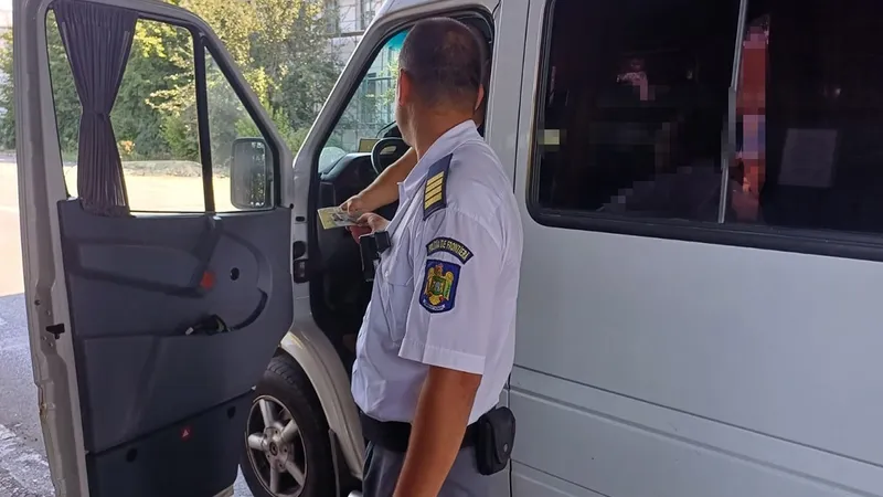 Un șofer s-a ales cu dosar penal după ce a prezentat la vamă permisul fals, deși avea unul valabil - Foto: Poliția de frontieră / imagine cu caracter ilustrativ