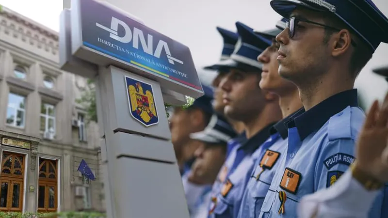 Polițist spăgar, prins în flagrant cu mită, scapă cu o "bătaie pe umăr". Ce au decis judecătorii - Foto: Facebook/Poliția România / DNA - Colaj - Caracter ilustrativ