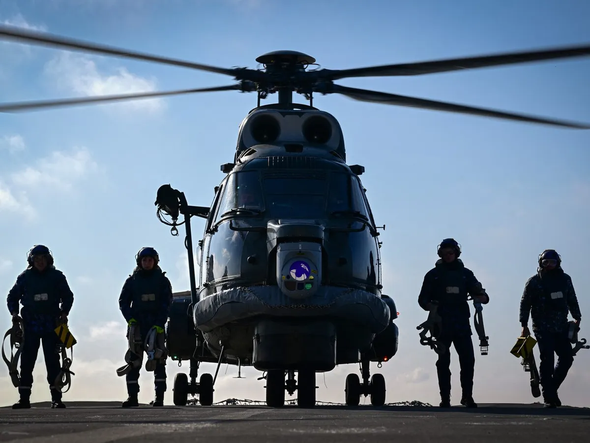 Forțe Navale Române în timpul unui exercițiu militar la Marea Neagră - Foto: Profimedia Images