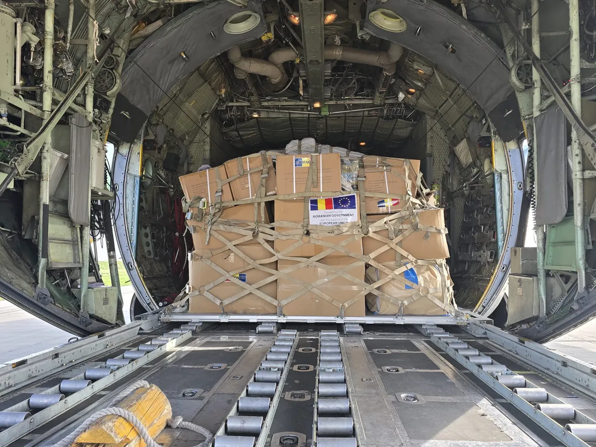 Ajutoare umanitare pentru Liban - Foto: DSU