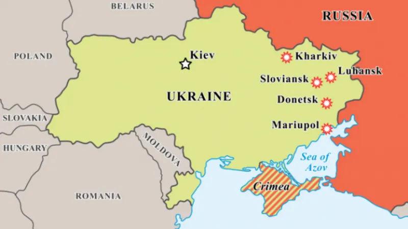 Ocuparea ilegală de către Rusia a peninsulei Crimeea, problema întregii regiuni a Mării Negre. / Foto: defenseromania.ro