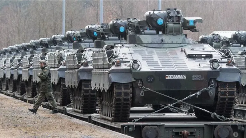 Europa a rezervat 7.000.000.000 metri pătrați pentru uzine de armament - Foto: BAE Systems (imagine cu rol ilustrativ)