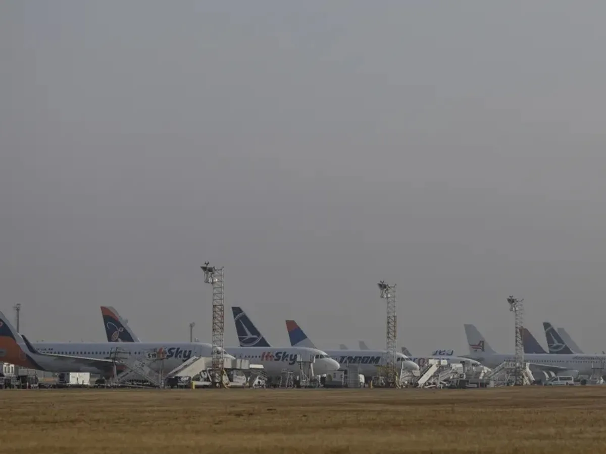 Avioane Hisky - FOTO Inquam Photos / Octav Ganea