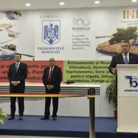Mihai Daraban, președintele CCIR, a deschis Indraga alături de ministrul Agriculturii, Petre Daea
