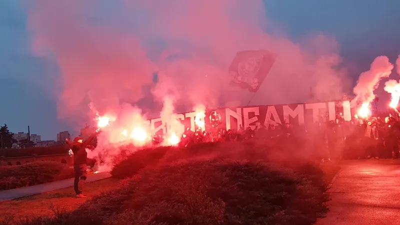 Peluza sud, Craiova - Foto: Facebook