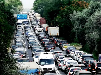 Trafic blocat pe litoral - Foto: CT100.ro
