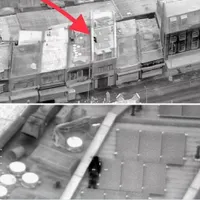 Un hoț se prefăcea a fi panou solar-Foto: NPAS London