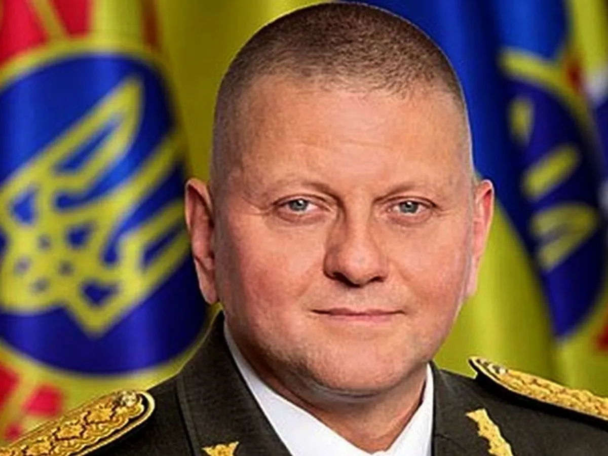 Valeri Zalujnîi, comandantul Armatei Ucrainei - Foto: Збройні сили України, Wikipedia