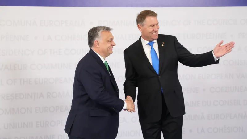 Klaus Iohannis a avut prima reacție la afirmațiile lui Viktor Orban /Foto: RO2019EU/ Flickr