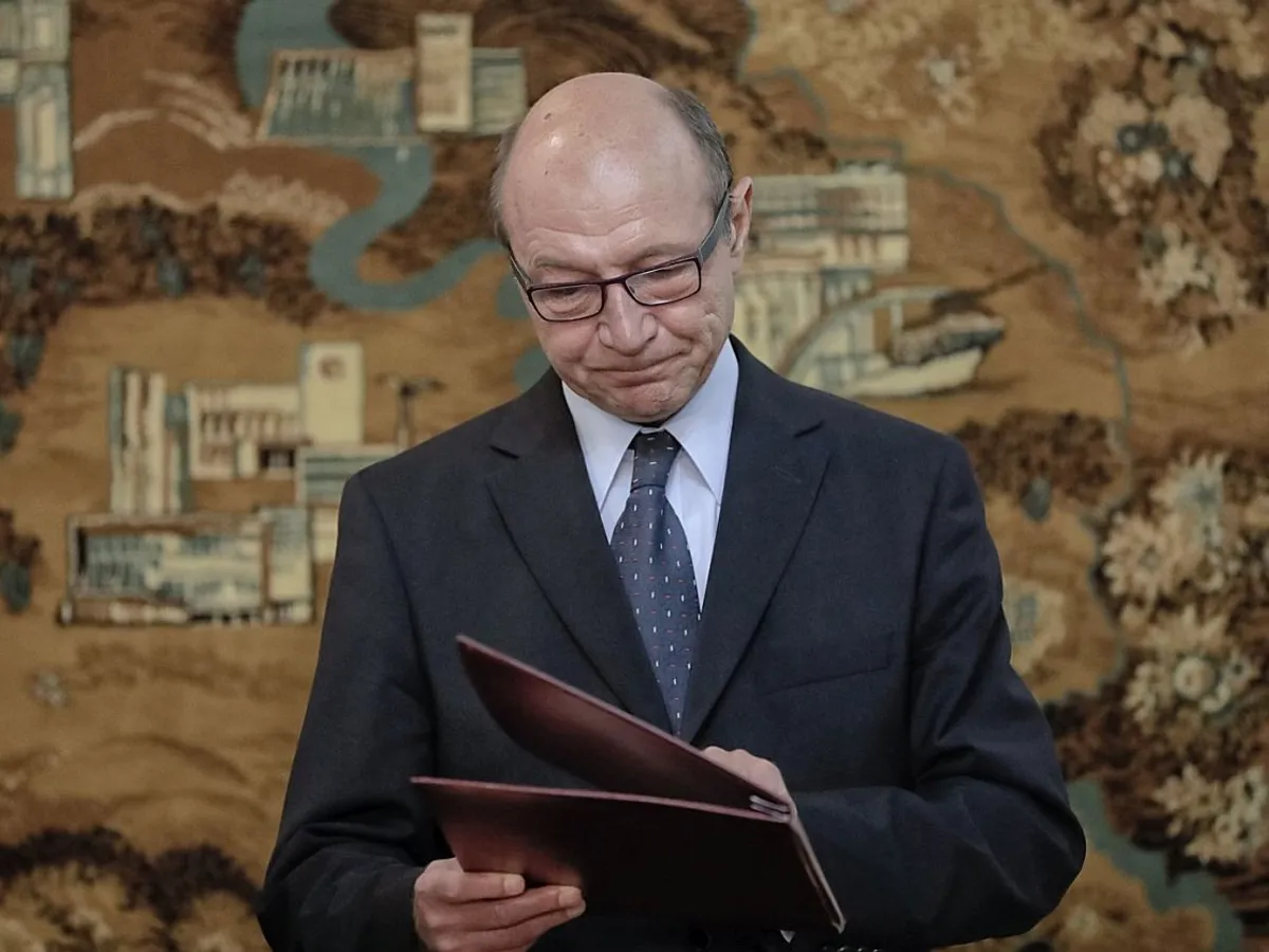 Traian Băsescu, fost preşedinte al României - Foto: Profimedia Images