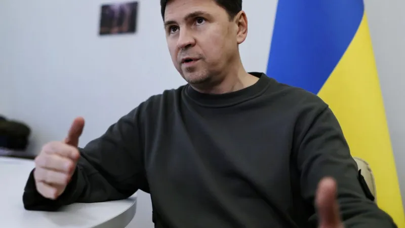 Mihailo Podoliak, consilierul președinteului Ucraineni, Volodimir Zelenski- Foto: Profimedia Images
