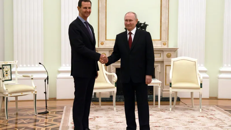 Assad i-a oferit lui Putin baze extinse și permanente în Siria/Foto: Profimedia Images
