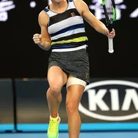 Simona Halep a obținut o victorie importantă la Sidney. Foto Getty Images