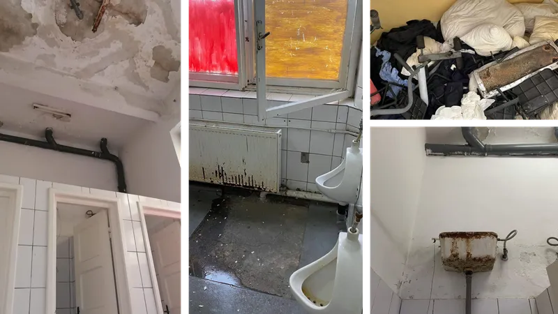 Europol „sparge ușa tăcerii” din sistem. Condițiile mizere în care se pregătesc noii studenți MAI - FOTO: Facebook/Sindicatul Europol