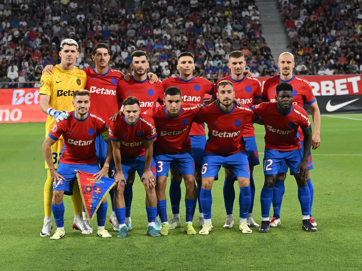 FCSB – Shkendija nu se vede la TV în România. Meciul din preliminarii UCL, doar online cu plată - Foto: Facebook/FCSB