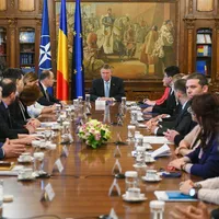 Klaus Iohannis la o întâlnire cu magistrații Foto: Administrația Prezidențială