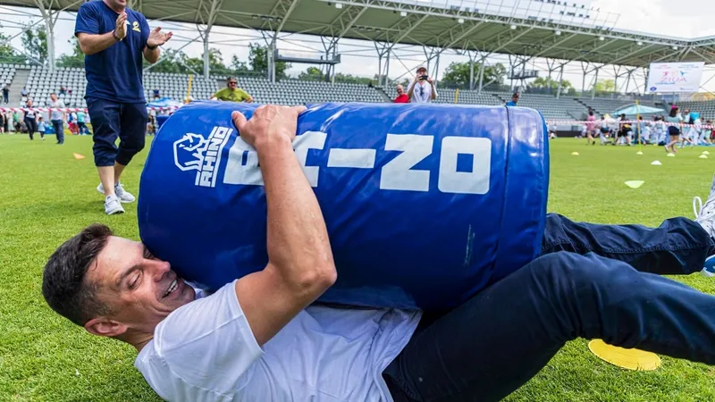 Novak a confiscat Stadionul de Arcul de Triumf imediat după calificarea Stejarilor la Cupa Mondială Foto: Facebook