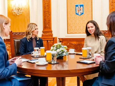 Miravbela Grădinaru și Olena Zelenska la Cotroceni- Foto: Administrația Prezidențială