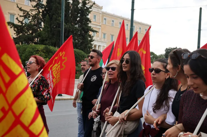 Protest în Grecia - Foto: Profimedia Images