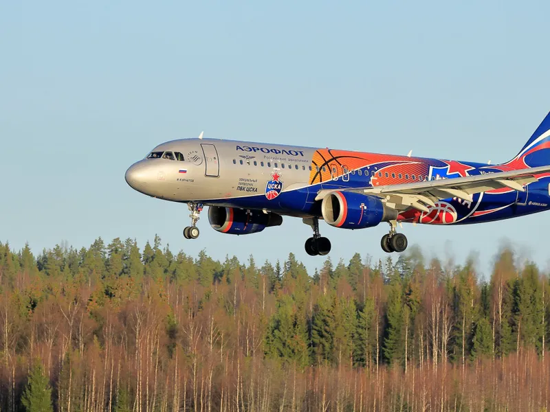 VIDEO Speriați că Ucraina atacă, soldații lui Putin au tras într-un avion comercial rusesc Aeroflot - FOTO: Aeroflot (PBC CSKA Moscow Livery) via flightaware.com