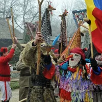 Festival de datini şi obiceiuri de Crăciun şi Anul Nou, la Muzeul Satului din Bucuresti. / Foto: cadranpolitic.ro