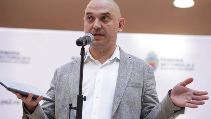 Radu Mihaiu, primarul Sectorului 2 se chinuie de 1 an să dea un contract de 1.500.000.000 lei pentru spații verzi Foto: INQUM Photos/Sabin Cirstoveanu