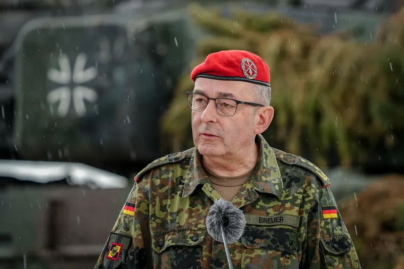 Generalul Carsten Breuer, cel mai &icirc;nalt ofițer militar al Germaniei - Foto: Profimedia Images
