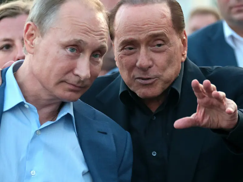 Silvio Berlusconi s-a declarat „dezamăgit şi întristat” de comportamentul amicului Vladimir Putin. / Foto: themoscowtimes.com